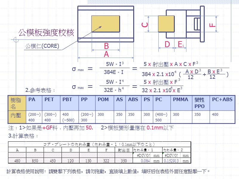 模具强度校核公式.ppt_第1页