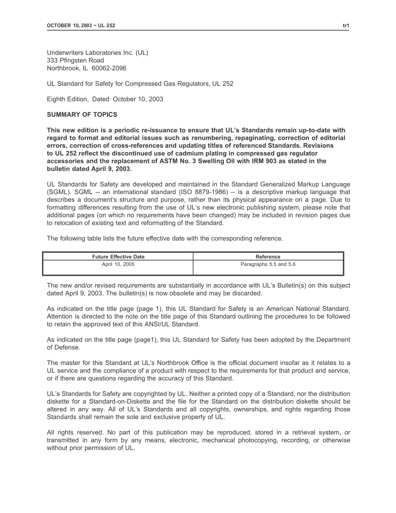 【UL标准】UL 252-2003 Compressed Gas Regulators.doc_第3页