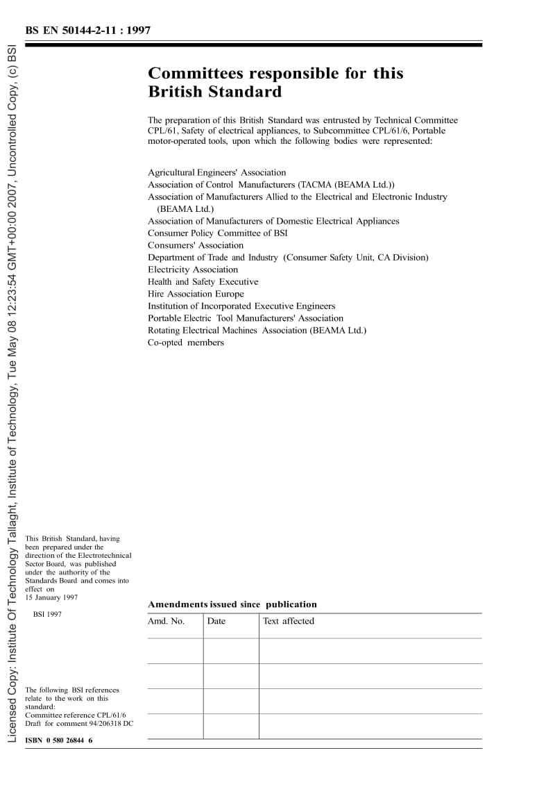 （BS英国标准）BS EN 50144-2-11-1997 手持电动工具的安全性.第2-11部分弓形锯和带进出双锯片的锯的特殊要求.doc_第2页