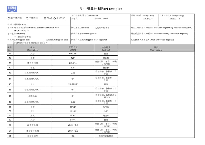 6.2 5T12C齿毂尺寸测量计划.xls_第3页