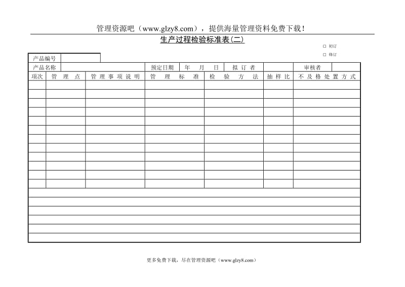 生产过程检验标准表(二).doc_第1页