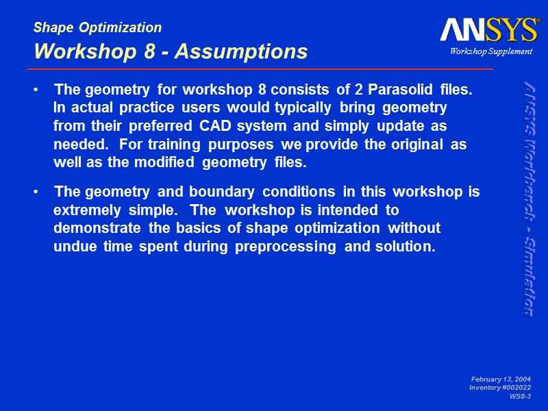 ANSYS_Workbench_Shape_finder.ppt_第3页