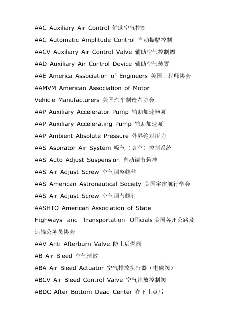 汽车维修技术英语词典.doc_第3页