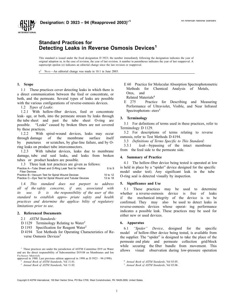 D 3923 – 94 R03 ;RDM5MJM_.doc_第1页
