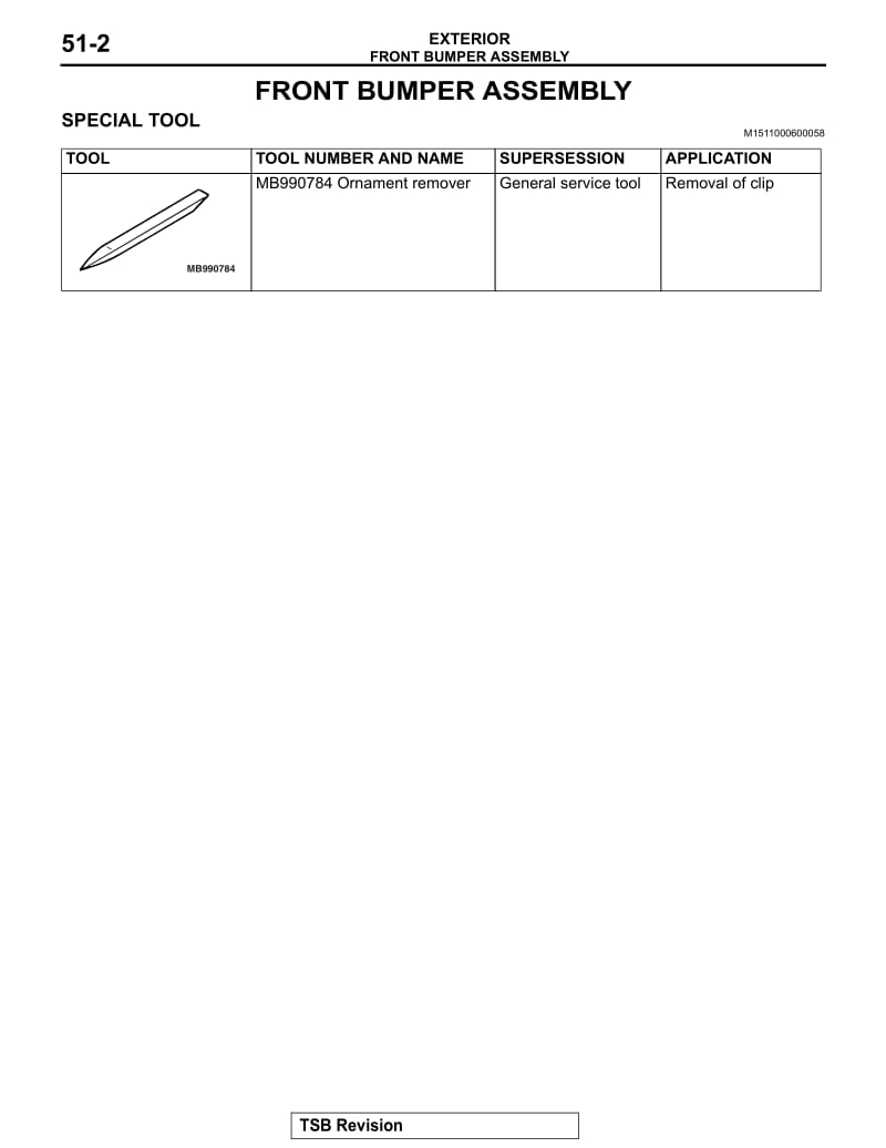 2006帕杰罗维修手册-EXTERIOR.pdf_第2页