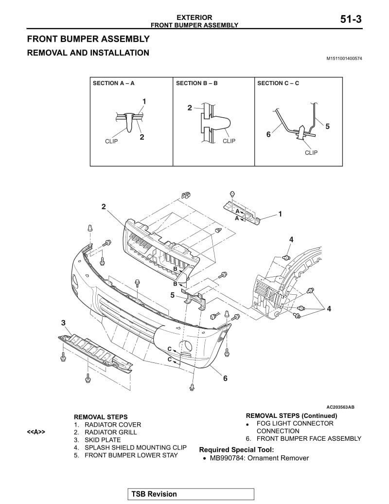 2006帕杰罗维修手册-EXTERIOR.pdf_第3页