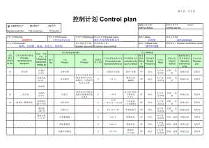 控制计划 5494313(五档从动齿轮总成).xls