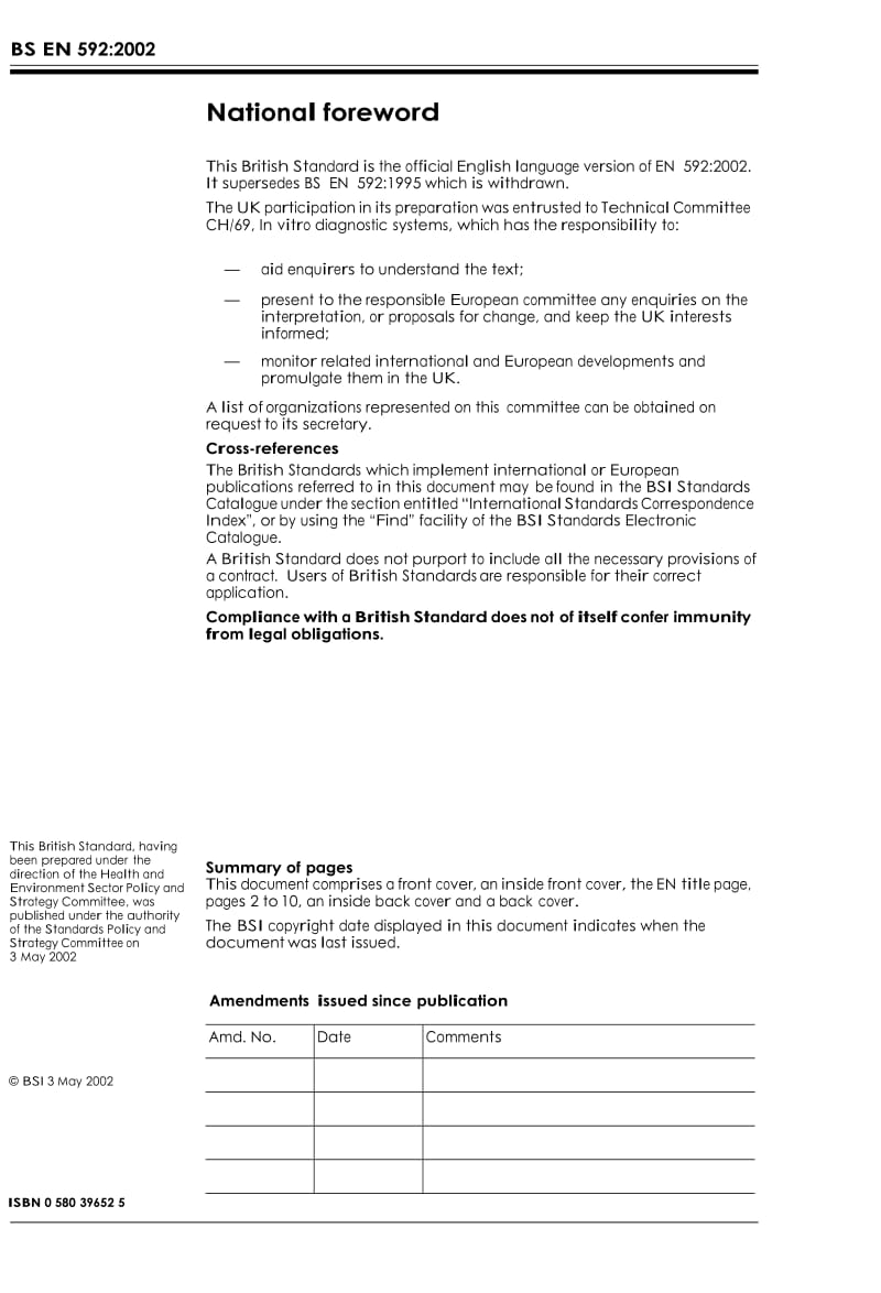 【BS英国标准】BS EN 592-2002 Instructions for use for in vitro diagnostic instruments for self-testing.doc_第3页