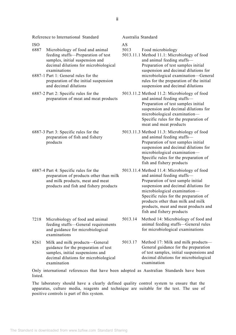 【AS澳大利亚标准】AS 5013.3-2009 Food microbiology Method 3 Microbiology of food and animal feeding stuffs—Horizontal method for the detection and enumeration of coliforms— Most probable number technique.doc_第2页