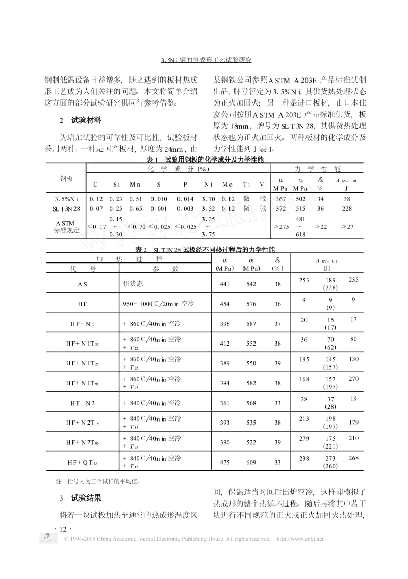 3.5Ni钢的热成形工艺试验研究.pdf_第2页