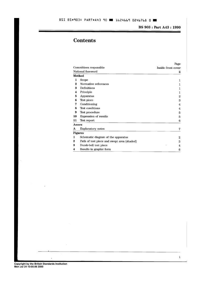 BS 903-A43-1990 Physical testing of rubber. Method for determination of resistance to ozone cracking.pdf_第3页