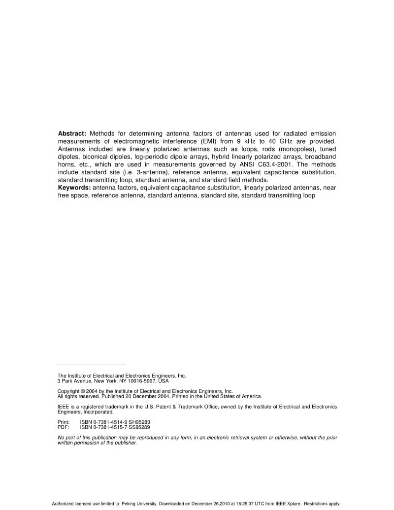 ANSI C63.5-2004 American National Standard for Electromagnetic Compatibility-Radiated Emission Measurements in Electromagnetic Interference (EMI) Control-Calibration of Antennas (9 kHz to 40 GHz).pdf_第3页