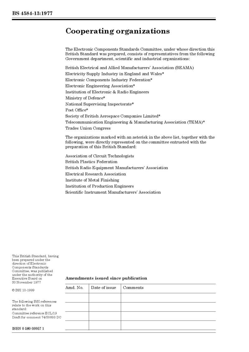 BS 4584-13-1977 Metal-clad base materials for printed circuits.pdf_第2页