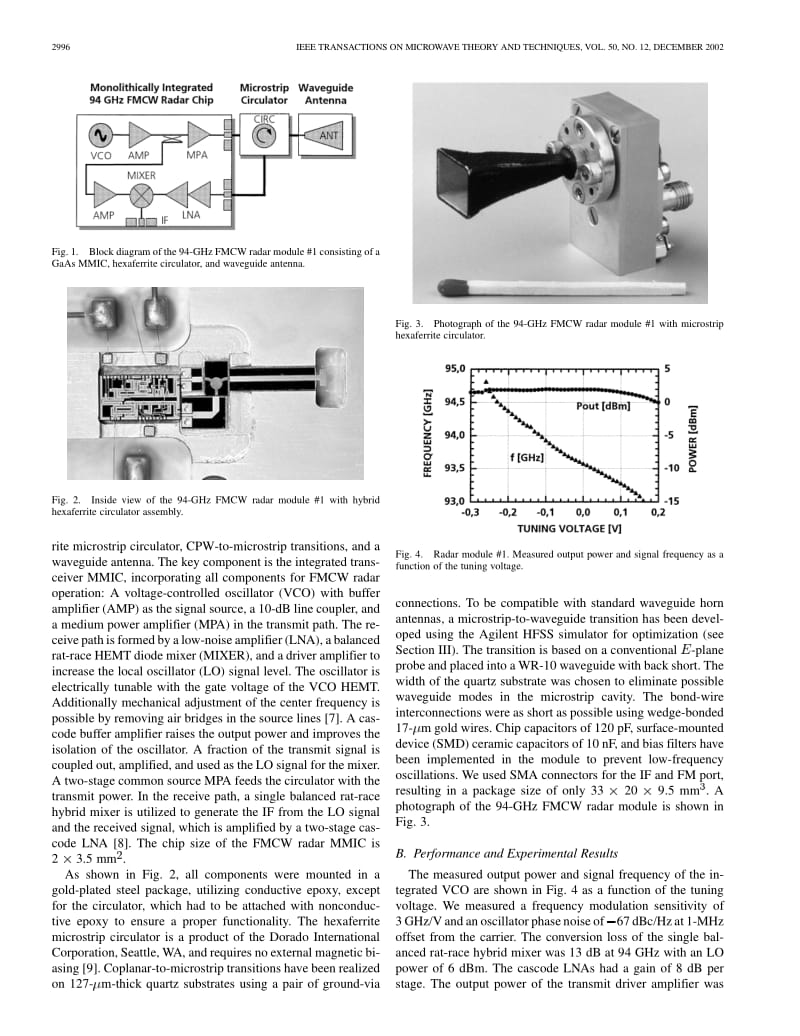 Compact single-chip W-band FMCW radar modules for commercial high-resolution sensor applications.pdf_第2页