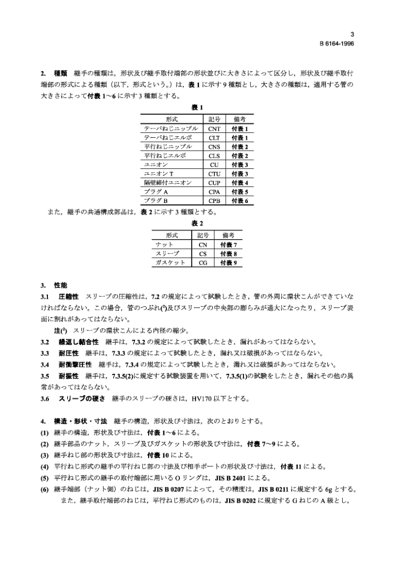 JIS B6164-1996 机床用压合式管配件.pdf.pdf_第3页