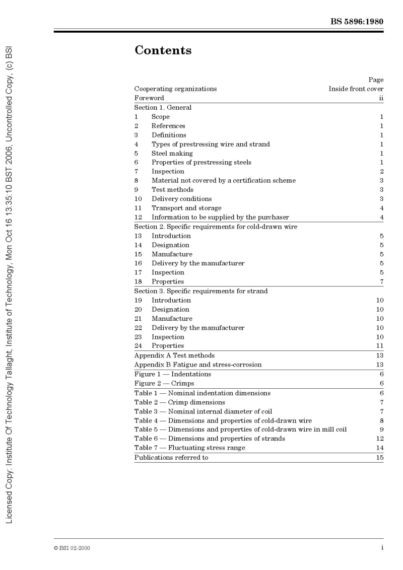 BS 5896-1980 预应力混凝土用高抗拉钢丝绞合线规范.pdf_第3页