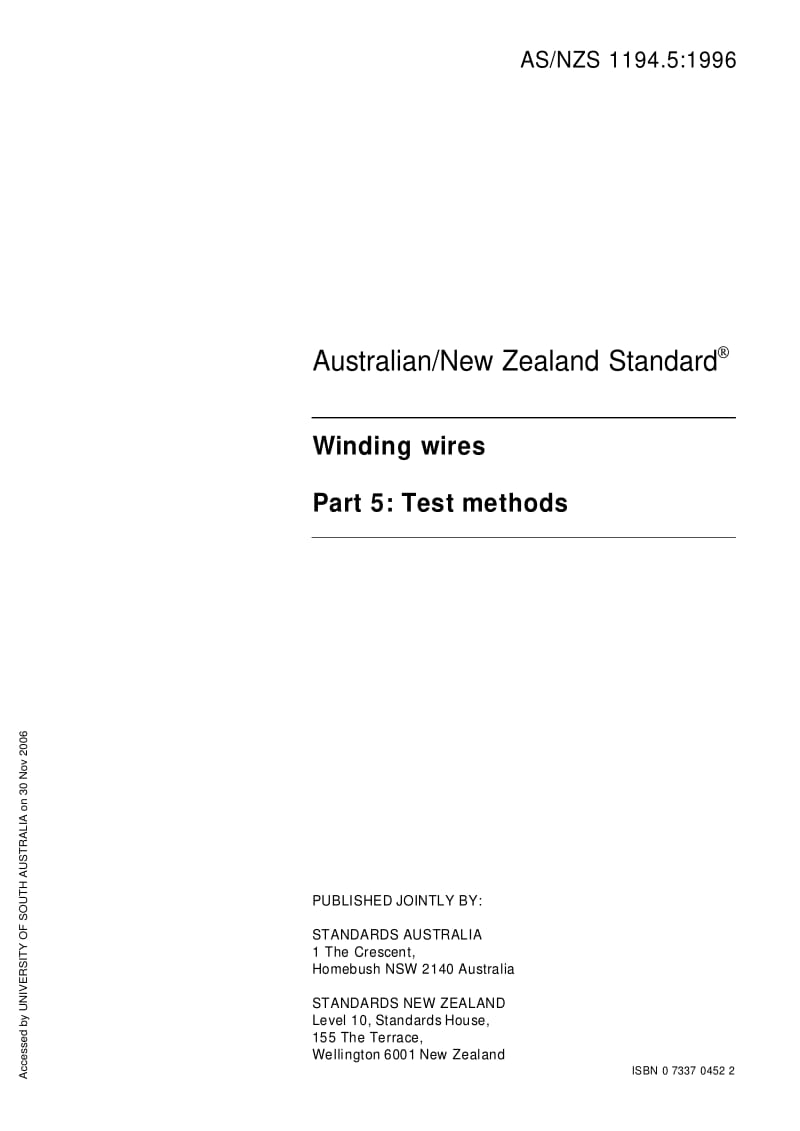 AS 1194-5-1996 Winding wires Part 5 Test methods.pdf_第3页