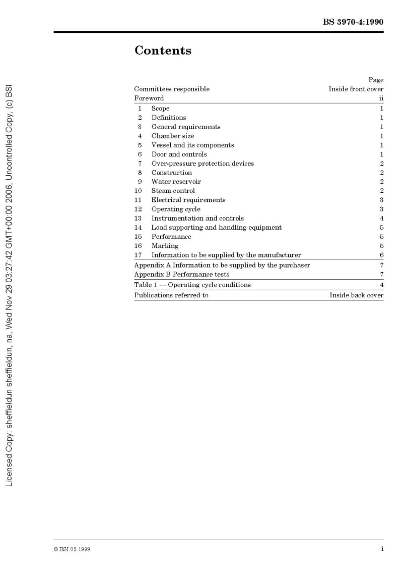 BS 3970-4-1990 Sterilizing and disinfecting equipment for medical products — Part 4 Specification for transportable steam sterilizers for unwrapped instruments and utensils.pdf_第3页