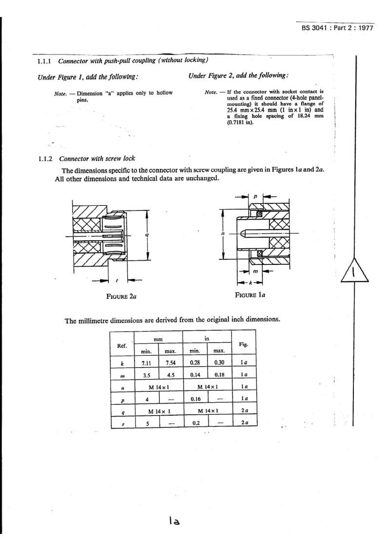 BS 3041-2-1977 射频连接器.第2部分同轴非匹配连接器规范.pdf_第3页