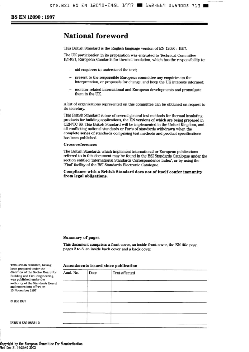 BS EN 12090-1997 建筑用绝热产品.剪切特性测定.pdf_第2页