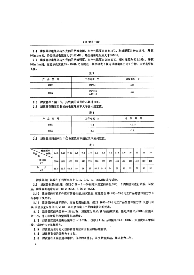 CB 996-82 电键滤波器.pdf.pdf_第3页