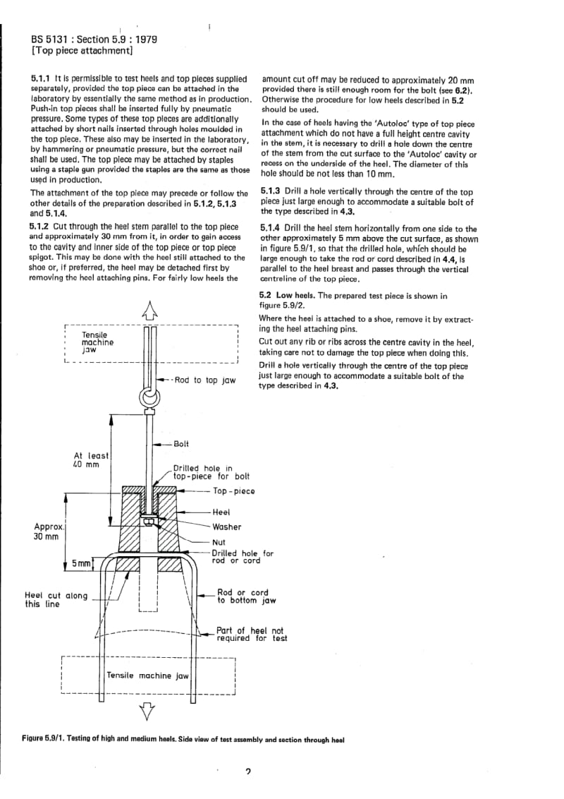 BS 5131-5.9-1979 鞋靴和鞋靴材料试验方法.第5部分成品鞋靴试验.第9节鞋后跟掌面强度.pdf_第2页