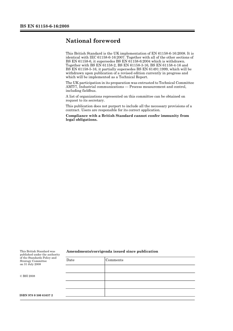 BS EN 61158-6-16-2008 工业通信网络.现场总线规范.应用层协议规范.16型元件.pdf_第2页