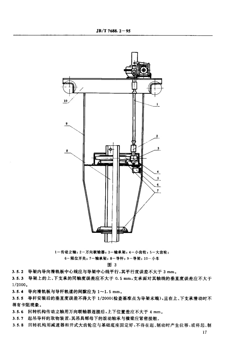 JB-T 7688.2-1995 冶金起重机技术条件 平炉加料桥式起重机.pdf.pdf_第3页