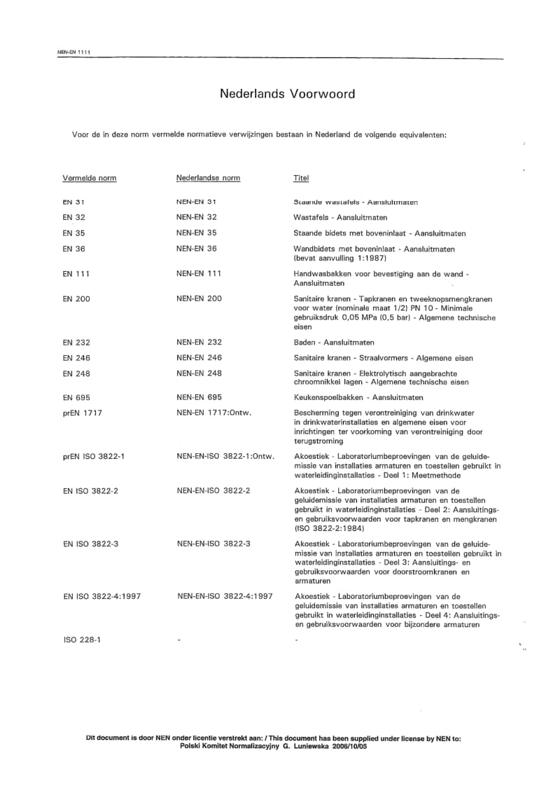 EN 1111-1998 卫生设备管件.恒温混合阀(PN 10).一般技术规范.pdf_第2页