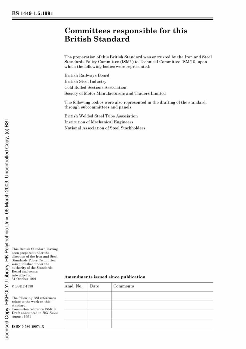 BS 1449-1-5-1991 Steel plate, sheet and strip — Part 1 Carbon and carbon-manganese plate, sheet and strip — Section 1.5.pdf_第3页