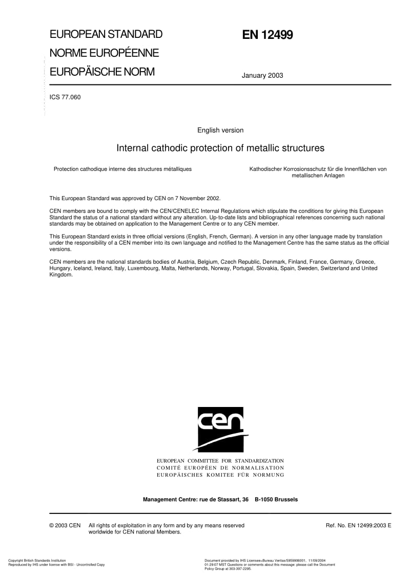 BS EN 12499-2003 internal cathodic protection of metallic structures2.pdf_第3页