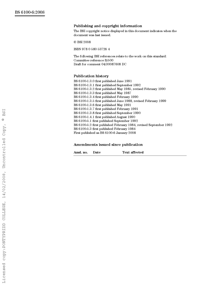 BS 6100-6-2008 Building and civil engineering – Vocabulary – Part 6 Construction parts.pdf_第2页