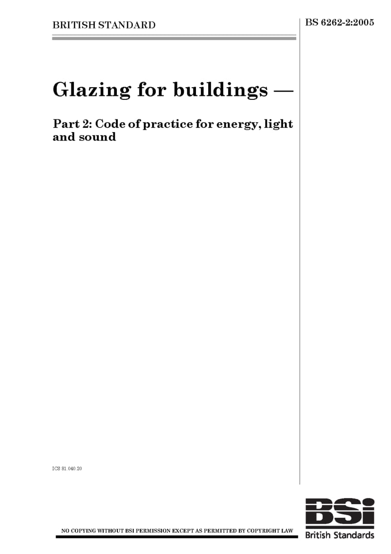 BS 6262-2-2005 Glazing for buildings part2.pdf_第1页