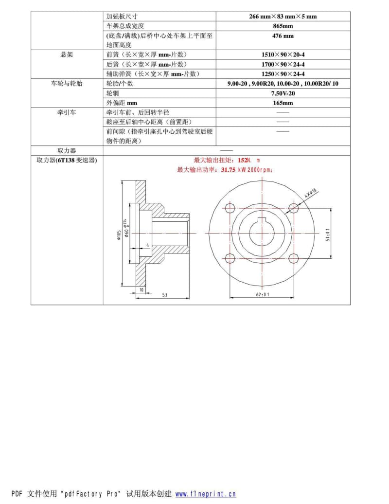 CA5253GJY改装车手册.pdf_第2页