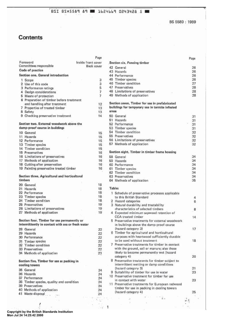 BS 5589-1989 Code of practice for preservation of timber.pdf_第3页