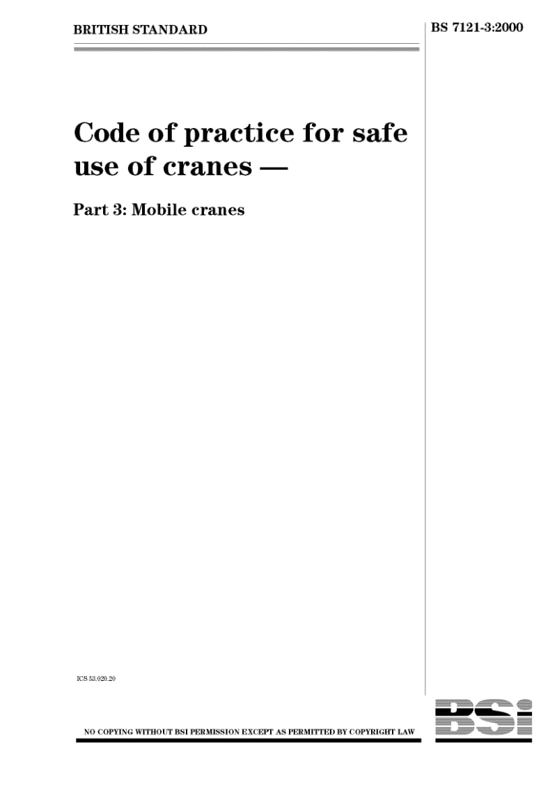 BS 7121-3-2000 起重机安全操作规程.移动式起重机.pdf_第1页