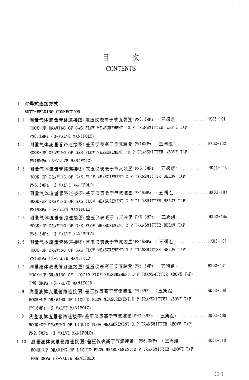 HGT 21581-95(HK03); 流量测量差压变送器管路连接安装图册.pdf_第3页