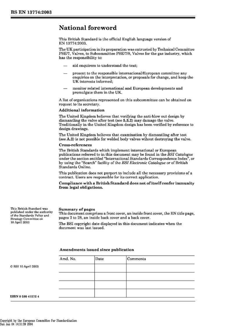 BS EN 13774-2003 最大工作压力小于或等于16巴的配气系统用阀门.性能要求.pdf_第2页