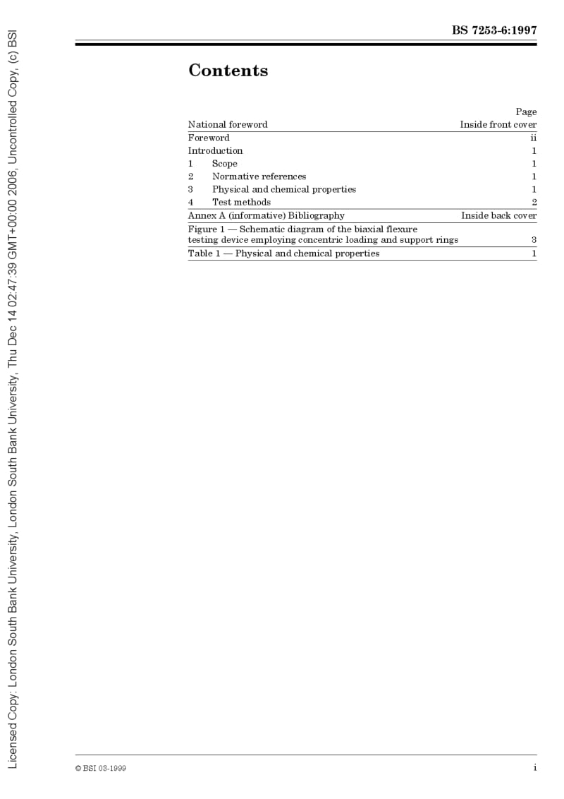 BS 7253-6-1997 外科植入物.钇-稳定处理的四方形锆基陶瓷材料.pdf_第3页