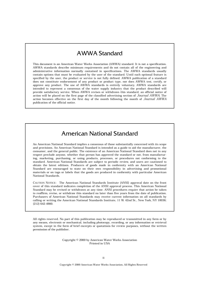 AWWA C111A21.11-2000 铸铁管连接件用橡胶.pdf_第2页