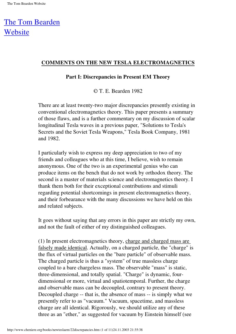 Bearden, T.E. - New Tesla Electromagnetics and the Secrets of Electrical Free Energy.pdf_第2页