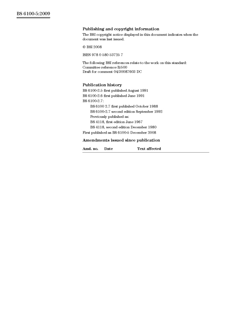 BS 6100-5-2009 Building and civil engineering – Vocabulary Part 5 Civil engineering – Water engineering, environmental engineering and pipelines.pdf_第2页