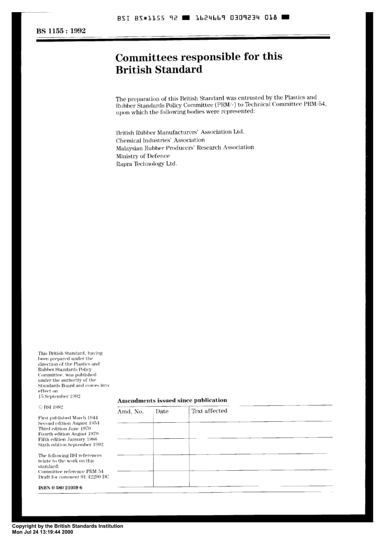 BS 1155-1992 Specification for Natural rubber compounds for extrusion.pdf_第2页