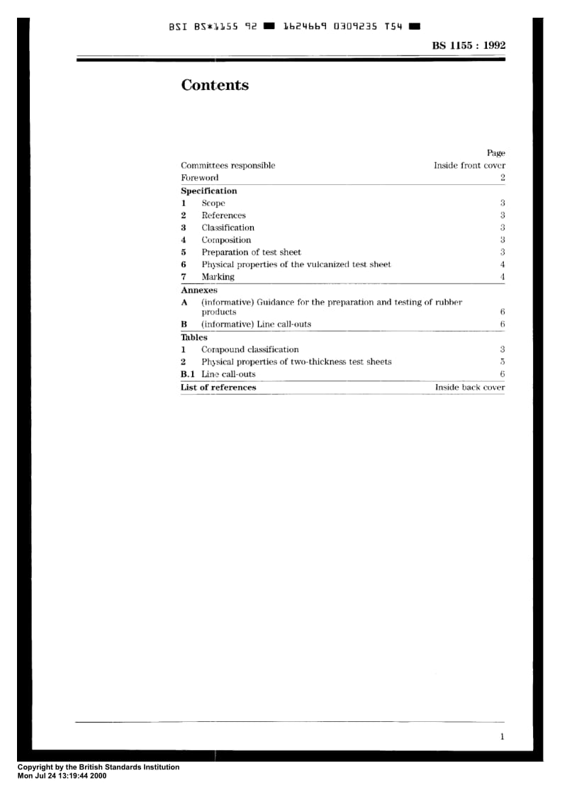 BS 1155-1992 Specification for Natural rubber compounds for extrusion.pdf_第3页