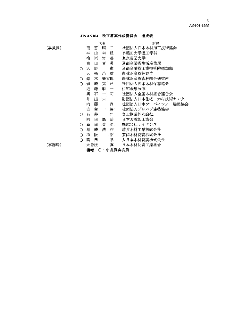 JIS A9104-1995 加压杂酚油防腐处理枕木.pdf_第3页