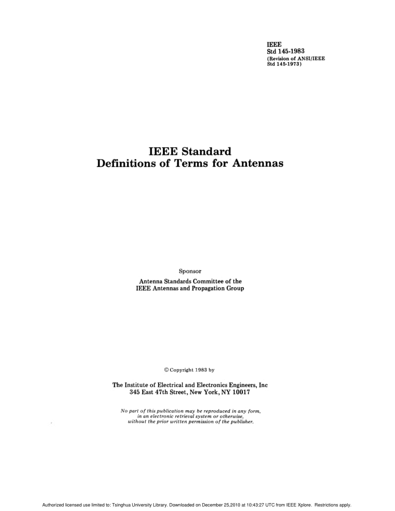 IEEE Std 145-1983 IEEE Standard Definitions of Terms for Antennas.pdf_第3页