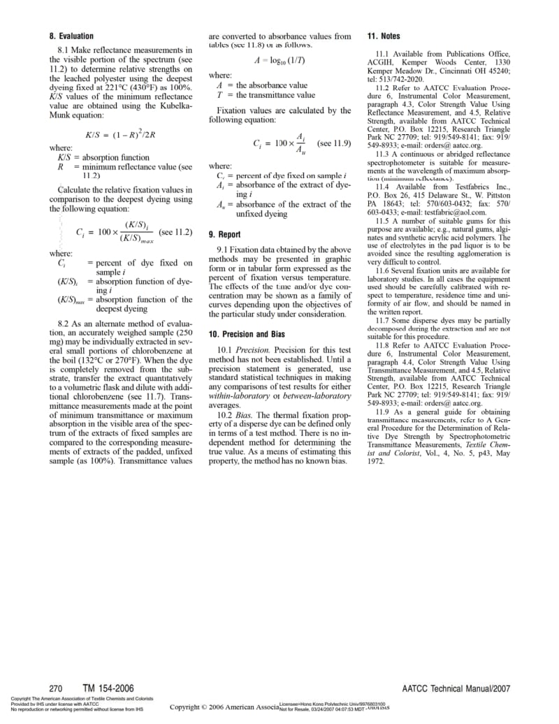 AATCC 154-2006 分散染料的热固性.pdf_第2页