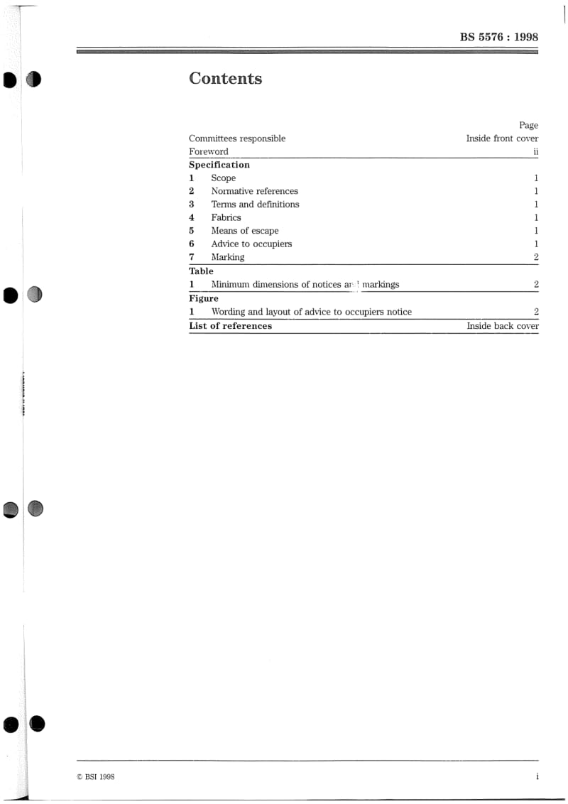 BS 5576-1998 Fire safety features of camping tents,awnings,trailer tents and caravan awnings.pdf_第3页