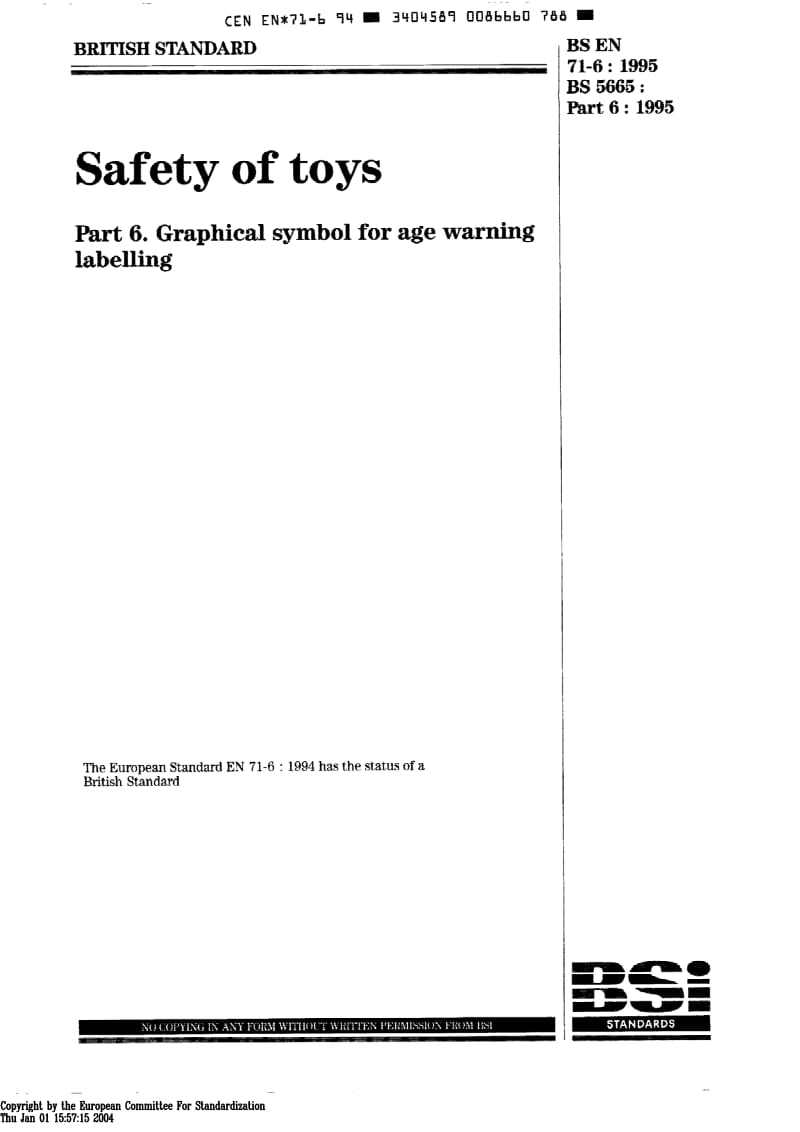 BS EN 71-6-1995 玩具安全.年龄警告标志图形符号.pdf_第1页