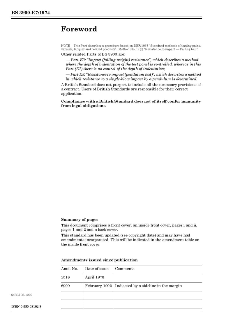 BS 3900-E7-1974 Methods of Test for Paints.pdf_第2页